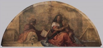 Andrea del Sarto Painting - Madonna del sacco Madonna con el manierismo renacentista del saco Andrea del Sarto